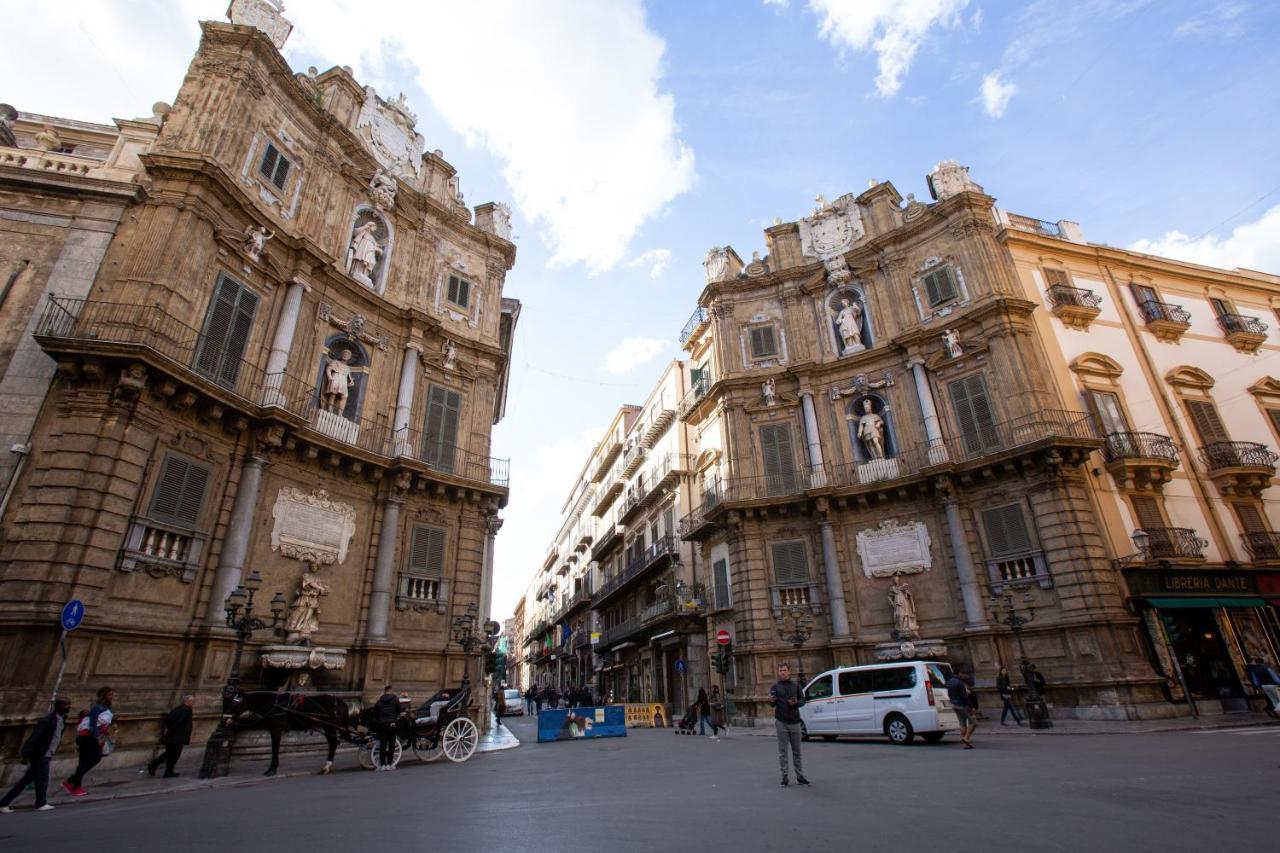 Quattro Canti Charming Flat Palermo Exterior foto